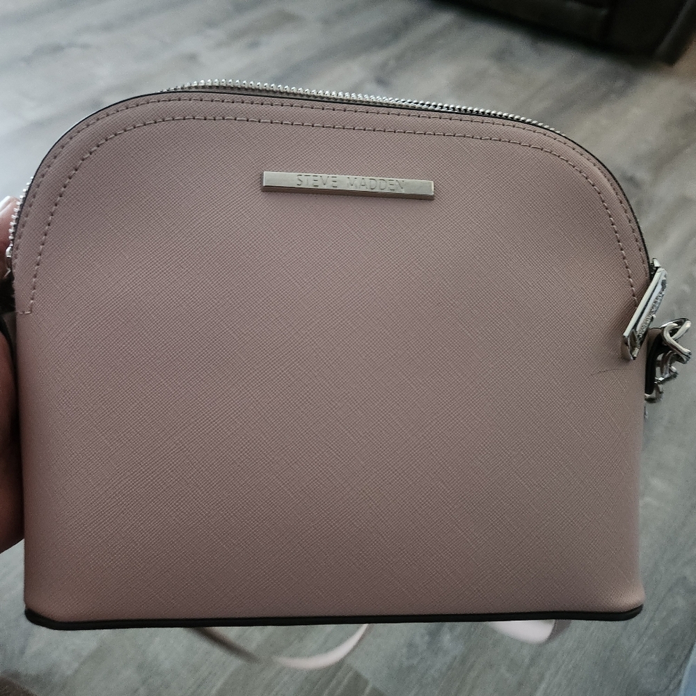 Steve Madden Pink Crossbody Bag with Minimalist Design